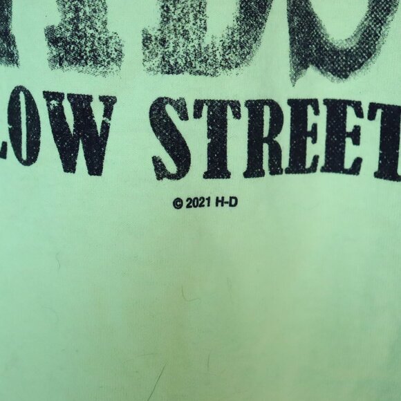 Harley-Davidson Highlighter Yellow T-Shirt – XL. Motorcycle. Biker. Hivis. HD. - Picture 4 of 8